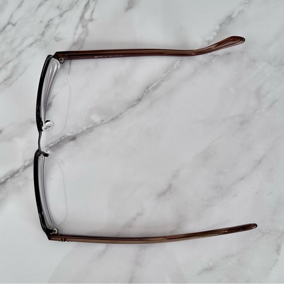 Gucci Eyeglasses Brown Metal Frame - Picture 6 of 10